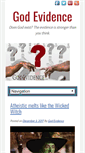 Mobile Screenshot of godevidence.com